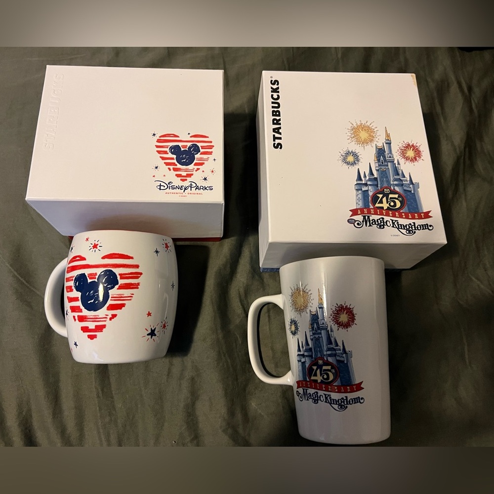 Disney starbuck mugs